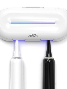 Toothbrush Holder Sanitizer - Toothbrush Dryer and Cleaner, Wall Mounted Holder